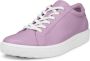 ECCO Soft 60 W Dames leren sneaker Purper Size: 38 (UK 5-5.5) - Thumbnail 2