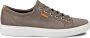 ECCO Soft 7 M Heren nubuck sneaker Grijs Size: 45 (UK 10.5-11) - Thumbnail 2