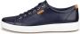 ECCO Soft 7 M Heren leren sneaker Marineblauw Size: 45 (UK 10.5-11) - Thumbnail 2