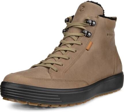 ECCO Soft 7 Tred M Heren halfhoge laars van nubuck met Gore-Tex Bruin Size: 42 (UK 8-8.5)