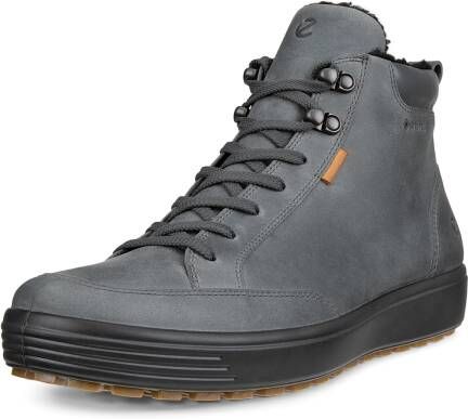 ECCO Soft 7 Tred M Heren halfhoge laars van nubuck met Gore-Tex Grijs Size: 40 (UK 6.5-7)