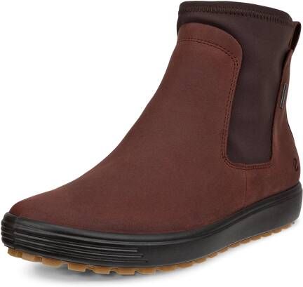 ECCO Soft 7 Tred W Dames Chelsea boot met Gore-Tex Bruin Size: 37 (UK 4.5)