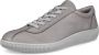 ECCO Soft Zero M Heren leren sneaker Grijs Size: 45 (UK 10.5-11) - Thumbnail 2