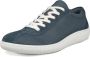 ECCO Soft Zero M Heren leren sneaker Marineblauw Size: 45 (UK 10.5-11) - Thumbnail 2