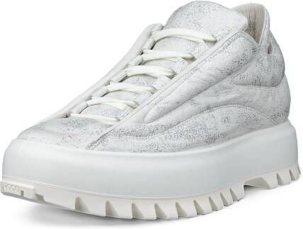 ECCO Street Ace RAL7000 M Heren leren sneaker Wit Size: 39 (UK 6)