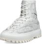 ECCO Street Ace RAL7000 W Dames halfhoge leren laars Wit Size: 35 (UK 2.5-3) - Thumbnail 2