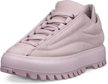 ECCO Street Ace RAL7000 W Dames nubuck sneaker Purper Size: 35 (UK 2.5-3)