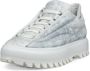 ECCO Street Ace RAL7000 W Dames leren sneaker Wit Size: 40 (UK 6.5-7) - Thumbnail 2