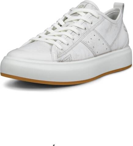 ECCO Street Ace W Dames leren sneaker Grijs Size: 35 (UK 2.5-3)