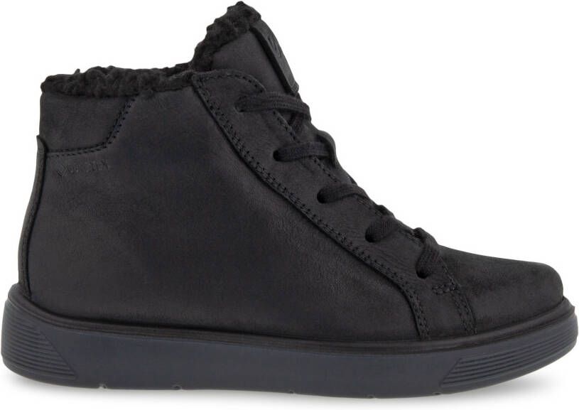 ECCO Street Tray K Kinderen nubuck Gore-Tex schoen Zwart Size: 29 (UK 11-11.5)