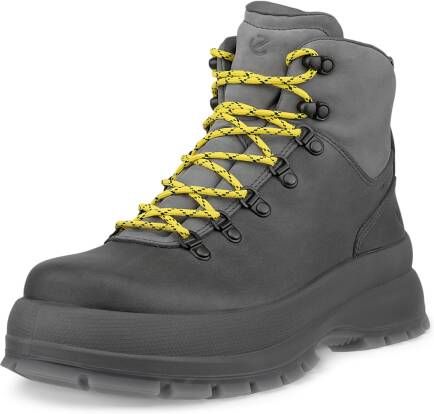 ECCO Track 30 M Heren leren waterdichte veterboots Grijs Size: 46 (UK 11.5)