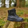 ECCO Tredtray K Kinderen leren veterboot Zwart Size: 31 (UK 12.5-13) - Thumbnail 2