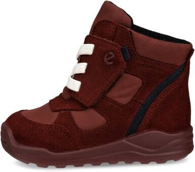 ECCO Urban Mini Kinderen suède enkellaars Rood Size: 23 (UK 6-6.5)