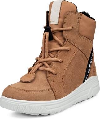 ECCO Urban Snowboarder Kinderen suède winterlaars met Gore-Tex Bruin Size: 36 (UK 3.5)