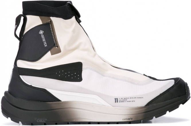 11 By Boris Bidjan Saberi Sneakers met colourblocking heren Polyester 10.5 Wit