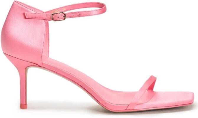 12 STOREEZ Sandalen met vierkante neus Roze