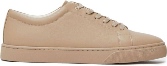 12 STOREEZ Leren sneakers Beige