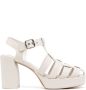 3.1 Phillip Lim Naomi sandalen met plateauzool Wit - Thumbnail 1