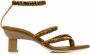 3.1 Phillip Lim Verona satijnen sandalen Groen - Thumbnail 1