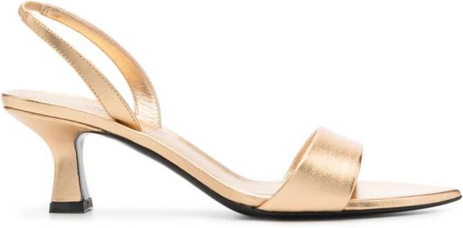 3juin Amily sandalen met metallic-effect Goud