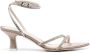 3juin Sandalen met lage hak Beige - Thumbnail 1