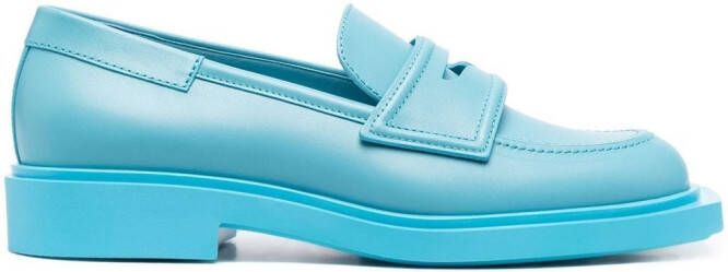 3juin Leren loafers Blauw