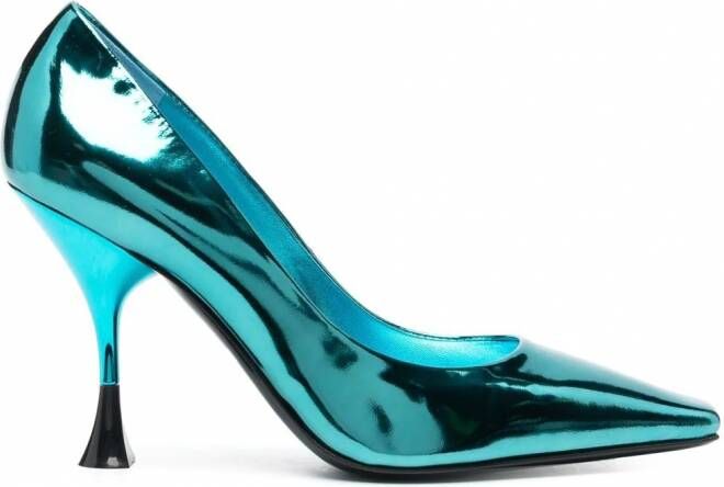 3juin Metallic pumps Blauw