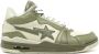 A BATHING APE Clutch STA leren sneakers Groen - Thumbnail 1