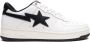 A BATHING APE "Jjjjound x Bapesta White Navy sneakers" Wit - Thumbnail 1