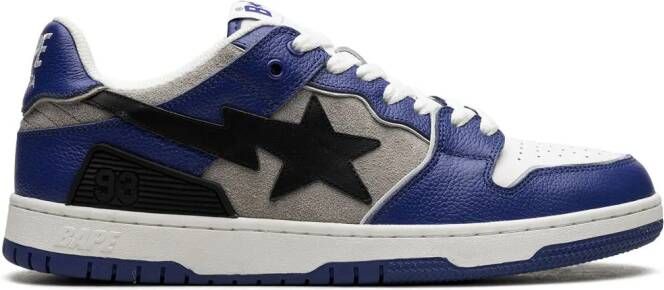 A BATHING APE Low-top sneakers Blauw