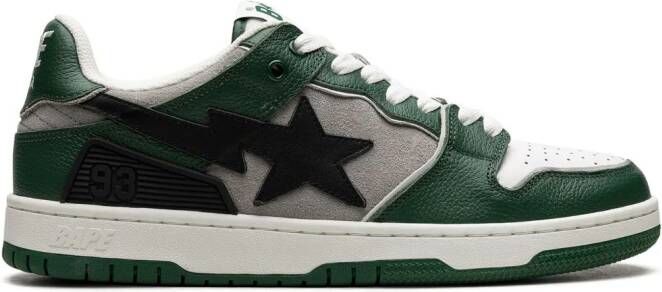 A BATHING APE Low-top sneakers Groen