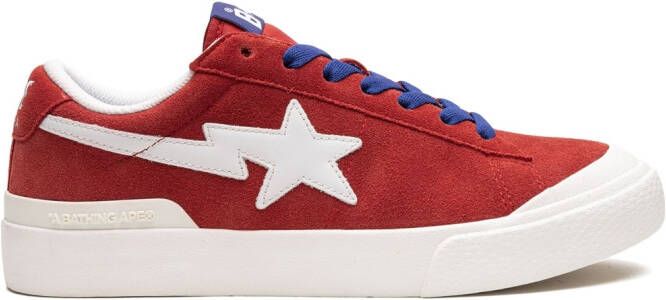 A BATHING APE Mad Sta #1 M1 sneakers Rood