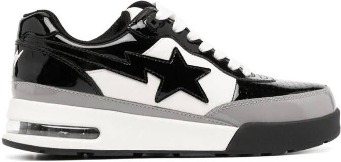 A BATHING APE Road STA #2 leren sneakers Zwart