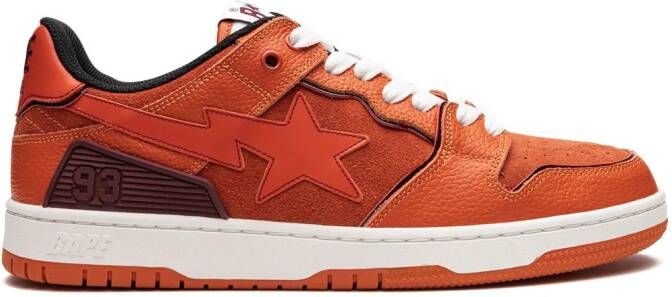 A BATHING APE SK8 STA #2 M1 sneakers Oranje