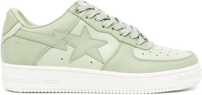 A BATHING APE Sta #9 low-top sneakers Groen