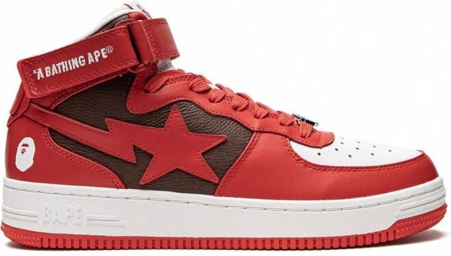 A BATHING APE BAPE STA MI #2 M2 sneakers Rood