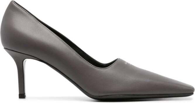 Acne Studios Leren pumps Grijs