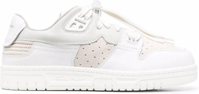 Acne Studios Sneakers met geperforeerd detail Wit