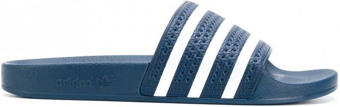 Adidas Adilette badslippers Blauw