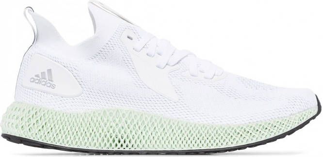 Adidas Alphaedge 4D reflecterende low-top sneakers Wit