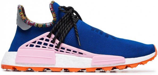 Adidas x Pharrell Williams black Hu Body NMD sneakers Blauw