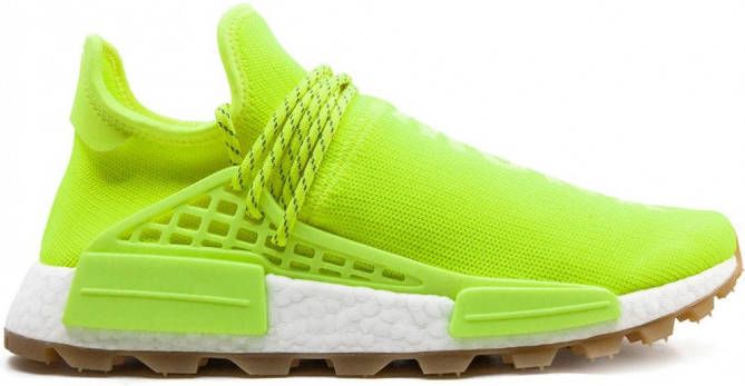 Adidas x Pharrell Williams Hu NMD PRD sneakers Geel