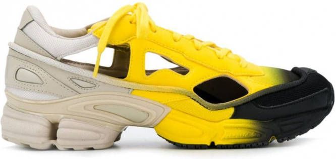 Adidas X Raf Simons Replicant Ozweego soksneakers Geel