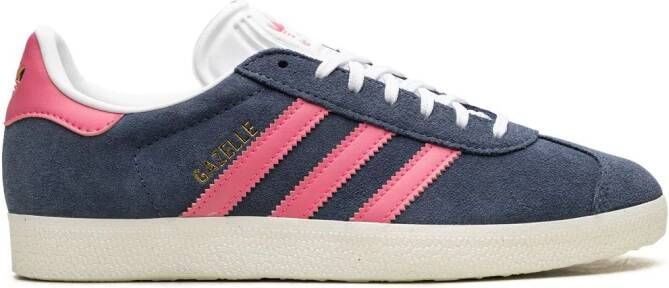 adidas Gazelle "Ink Lucid Pink" sneakers Blauw