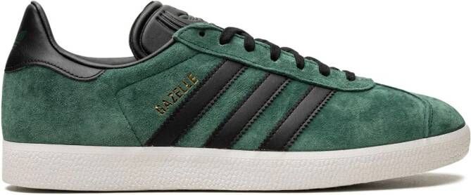 Adidas Gazelle "Olive Green Black" sneakers Groen