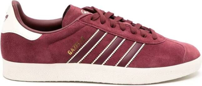 adidas Gazelle suède sneakers Rood