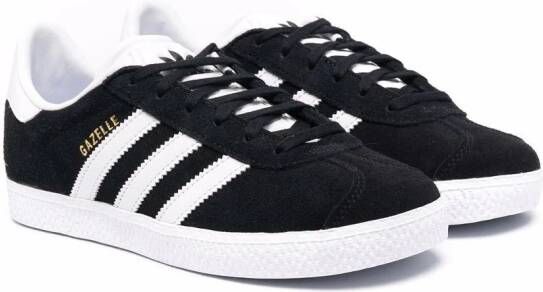 Adidas Kids Gazelle low-top sneakers Zwart