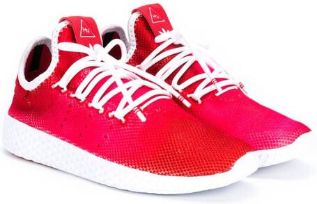 Adidas Kids x Pharrell Williams Teenis Hu sneakers Rood Schoenen