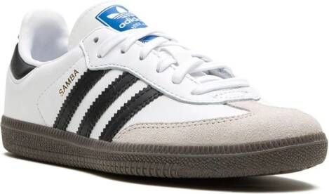 Adidas Kids "Samba OG C White Black sneakers" Wit