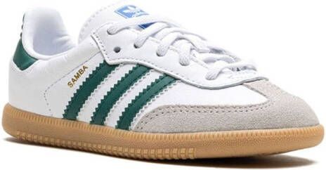 Adidas Kids Samba OG EL 1 "Green Gum" sneakers Wit